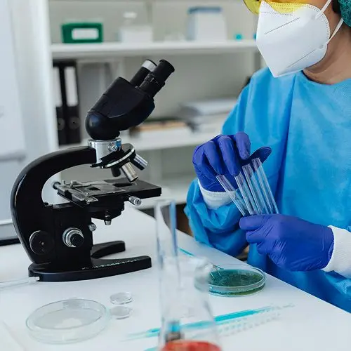 Ancestral Bio Laboratory Microscopic Analysis - Peptide Research Compounds Wyoming